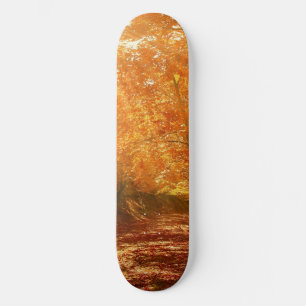 Prachtige herfst skateboard