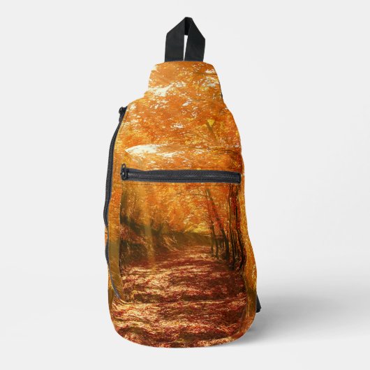 Prachtige herfst sling bag (Voorkant)