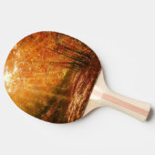Prachtige herfst tafeltennisbatje (Zijkant)