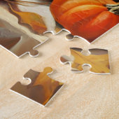 Prachtige herfstpompoenen legpuzzel (Zijkant)