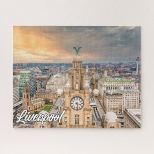 Prachtige historische Liverpool, Engeland, Verenig Legpuzzel