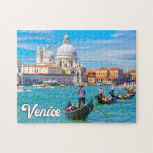 Prachtige historische stad Venetië, Italië Legpuzzel