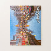 Prachtige iconische stad Amsterdam, Nederland Legpuzzel (Verticaal)