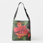 Prachtige inspirerend kruislichaamzak crossbody tas (Achterkant)