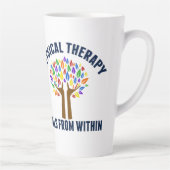 Prachtige Inspirerend verwerkingsofferte Latte Mok (Rechts)