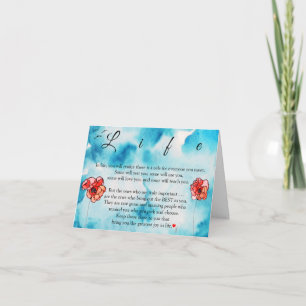 Prachtige Inspirerend woorden Wenskaart Feestdagen Kaart