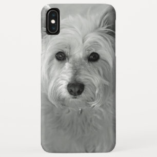 Prachtige iPhone-draagtas van Westie Dog iPhone XS Max Hoesje