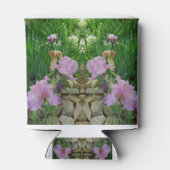 Prachtige Iris Fantasy Pathway Blikjeskoeler (Achterkant)