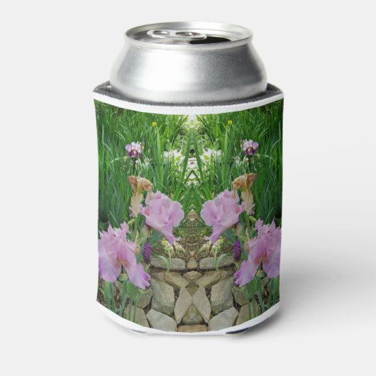 Prachtige Iris Fantasy Pathway Blikjeskoeler (Blikje Achterkant)