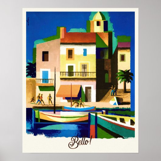 Prachtige  Italiaanse reis Poster (Voorkant)