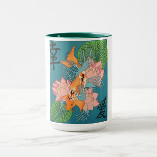 Prachtige Japanse Koi Fish-Mok Mok