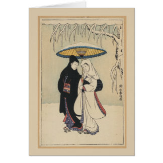 Prachtige Japanse kunst, Geisha-kaart