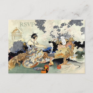 Prachtige  Japanse tuinpartij RSVP