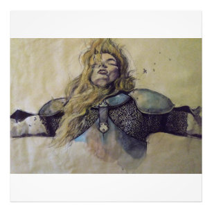 Prachtige Jeanne d'Arc Wall Art Poster: Print Foto Afdruk