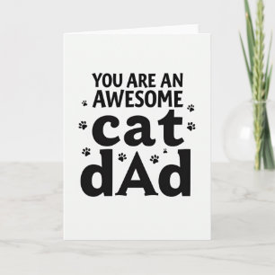 Prachtige kattenvader pootafdrukken kaart
