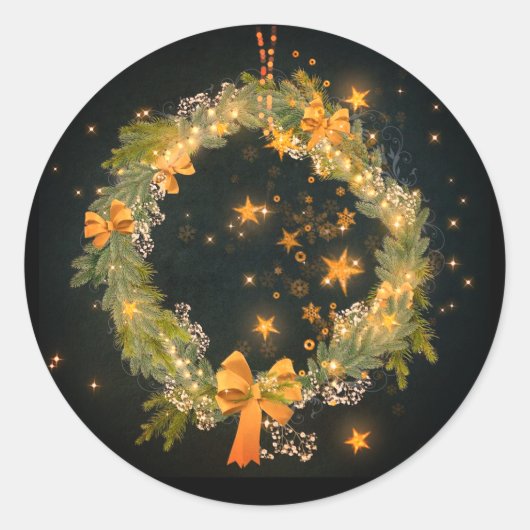 Prachtige Kerst stickers (Voorkant)