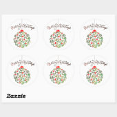Prachtige Kerst stickers (Vel)