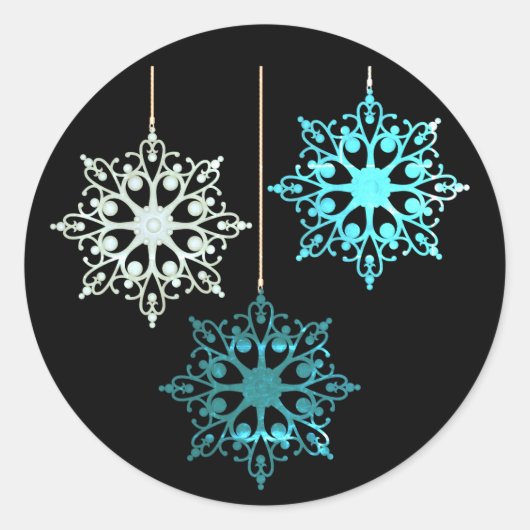 Prachtige Kerst stickers (Voorkant)