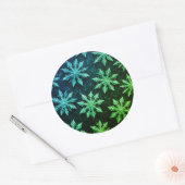 Prachtige Kerst stickers sneeuwvlokken (Envelop)