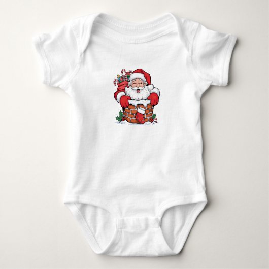 Prachtige kerstman romper (Voorkant)