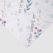 Prachtige kerstpastels tissuepapier (Detail)