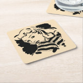 Prachtige  ketch Onderzetter (Schuin)