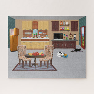 Prachtige Keuken Legpuzzel