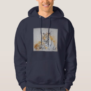 Prachtige kleine tijkschilderingen hoodie
