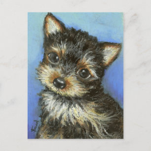 Prachtige kleine Yorkie Briefkaart