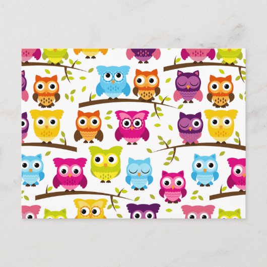 Prachtige, kleurrijke douanevloeistof briefkaart (Voorkant)