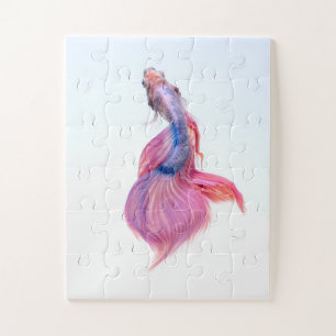 Prachtige kleurrijke Fantasy Koi Fish Legpuzzel