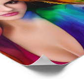 Prachtige, kleurrijke Poster (Hoek)