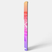 Prachtige kleurrijke schaduwen van het ontwerp van samsung galaxy hoesje (Linkerkant)