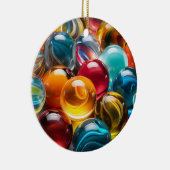 Prachtige knikkers keramisch ornament (Rechts)