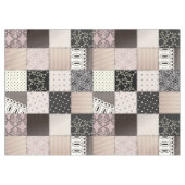 Prachtige landpatchwork Quilt Pink en Black Tafelkleed (Voorkant (Horizontaal))