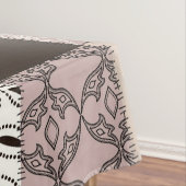 Prachtige landpatchwork Quilt Pink en Black Tafelkleed (Voorbeeld)