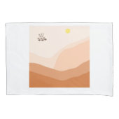 Prachtige landschapsschilderkunst kussensloop (Voorkant-Links)