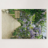 Prachtige Lila Vloertuinmarry Me Puzzle Legpuzzel (Horizontaal)