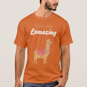 Prachtige Llama Alpaca Alpacas Verjaardag T-shirt