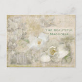 Prachtige Magnolia  Collage Briefkaart (Voorkant)