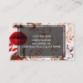 Prachtige Makeup Artist Visitekaartje (Achterkant)