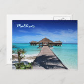 Prachtige Malediven Briefkaarten (Voorkant / Achterkant)