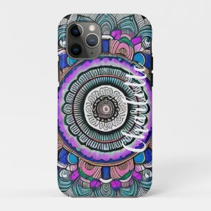 Prachtige Mandala Hoesje-Mate iPhone Case