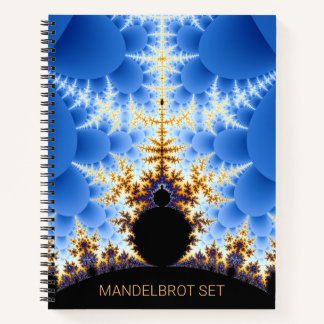 Prachtige Mandelbrot Fractal Notitieboek