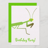 Prachtige mantis kaart (Voorkant / Achterkant)