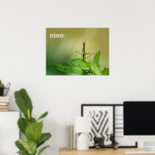 Prachtige mantis poster (Thuiskantoor)