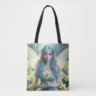 Prachtige March Fairy in narcissen Draagtas
