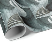 Prachtige marmeren wenteltrap cadeaupapier (Rol Hoek)