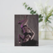 Prachtige meid briefkaart (Staand voorkant)