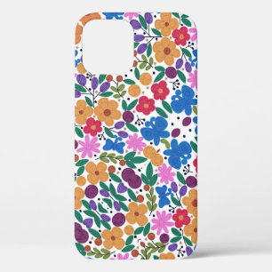 Prachtige Mexicaanse Floral Hoesje-Mate iPhone Cas 12 Hoesje